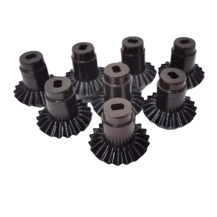 High Hardness Precision SUS304 Material Crown Wheel Spiral Pinion Bevel Straight Gear for Auto Machine