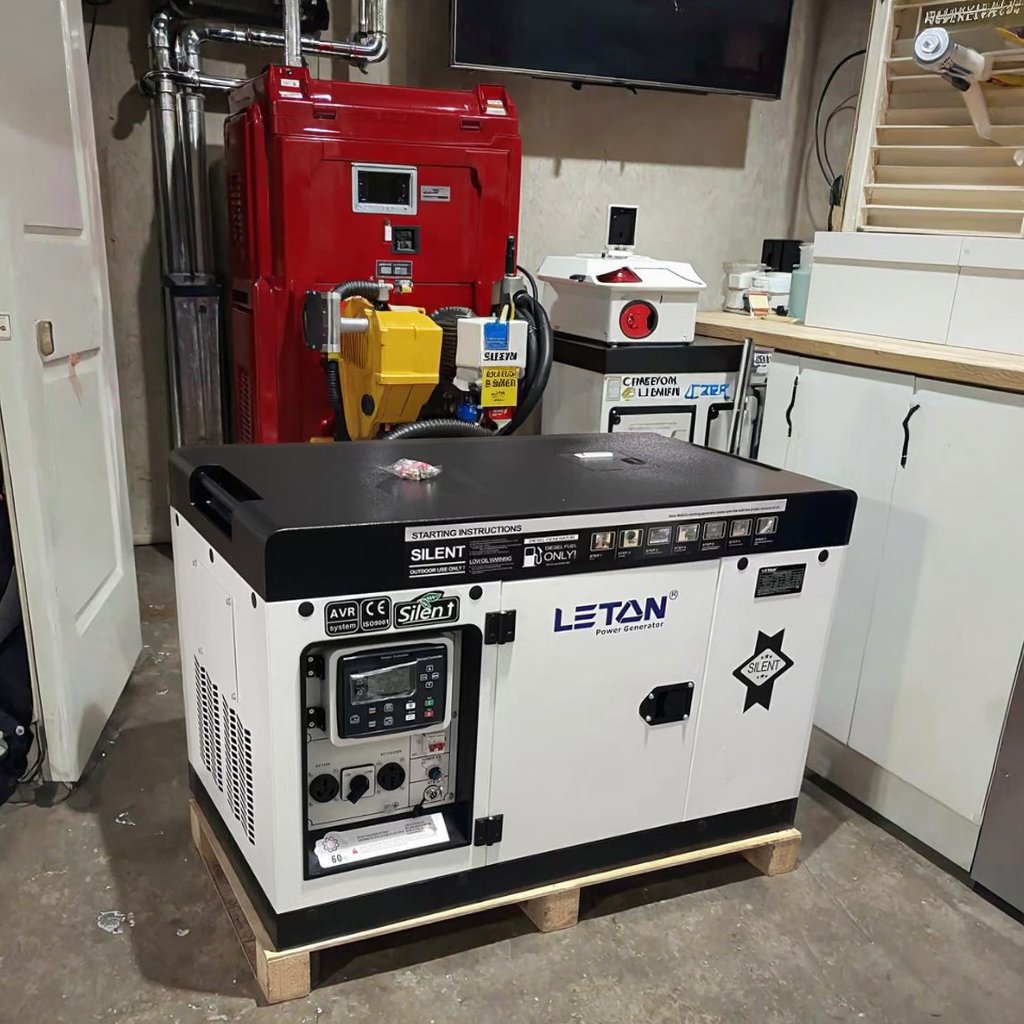 LETON POWER Standby Silent diesel Electric Generator Set for 5kva 8kva 10kw 12kw 15kva 20kva 25kva diesel Generator Set
