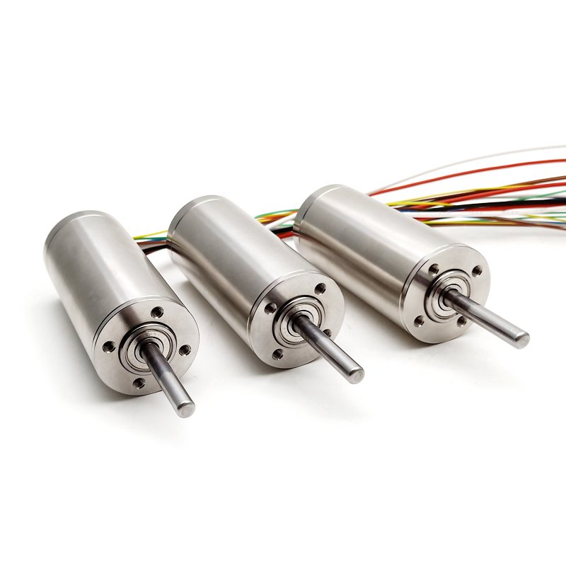 24V/48V 30mm Coreless DC Brushless Motor 5mm Fans Electric Bicycles Smart Home Alternatives Maxon Motor 12V Permanent Magnet