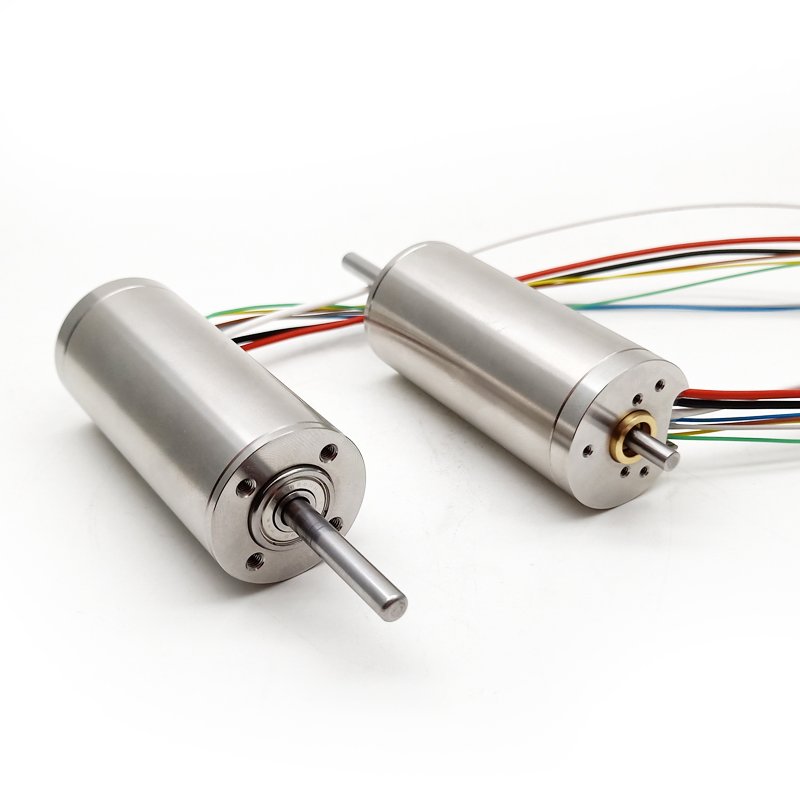 24V/48V 30mm Coreless DC Brushless Motor 5mm Fans Electric Bicycles Smart Home Alternatives Maxon Motor 12V Permanent Magnet