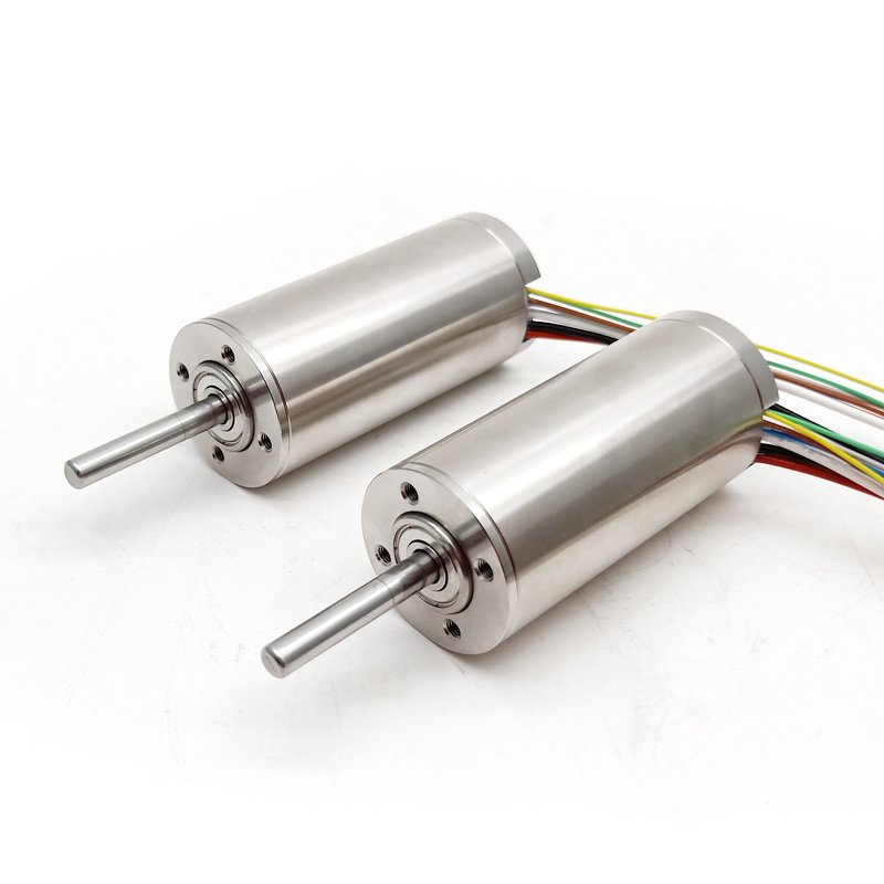 24V/48V 30mm Coreless DC Brushless Motor 5mm Fans Electric Bicycles Smart Home Alternatives Maxon Motor 12V Permanent Magnet