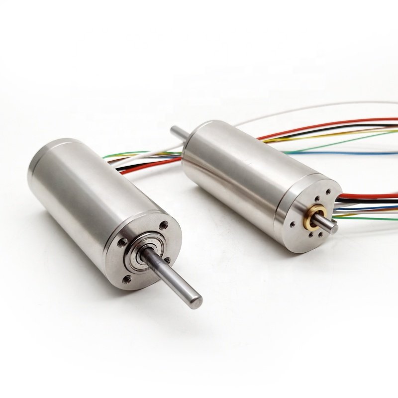 24V/48V 30mm Coreless DC Brushless Motor 5mm Fans Electric Bicycles Smart Home Alternatives Maxon Motor 12V Permanent Magnet