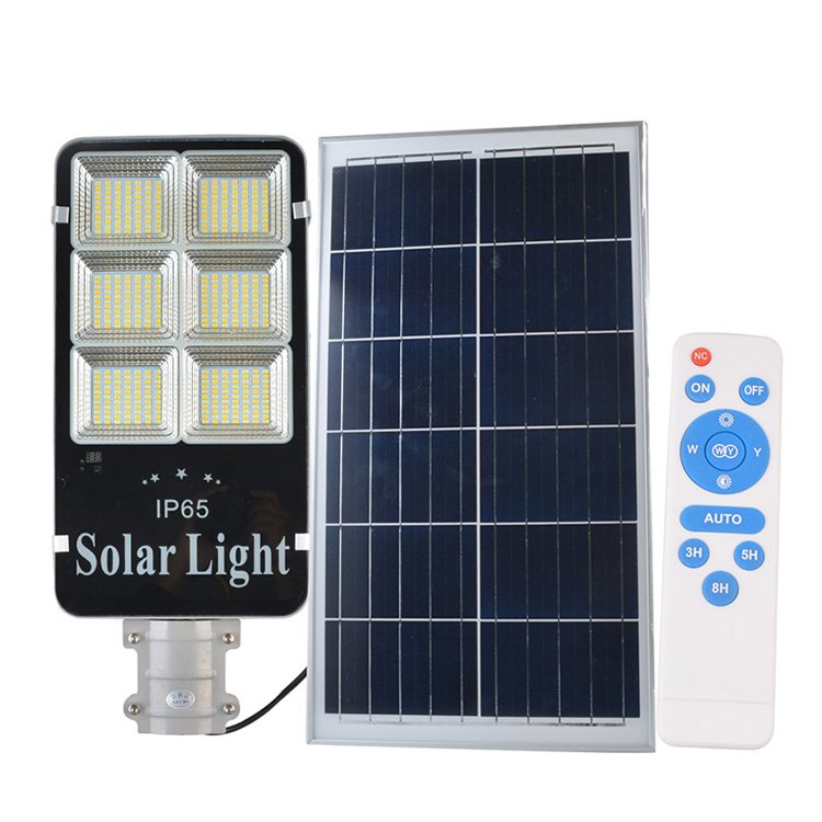 Aluminum Led Empty Housing 100 Watts Smd 3030 4 Modules Charge Controller 20A Split Solar Street Light for Street Light Mppt