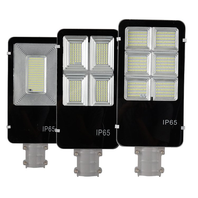 Aluminum Led Empty Housing 100 Watts Smd 3030 4 Modules Charge Controller 20A Split Solar Street Light for Street Light Mppt