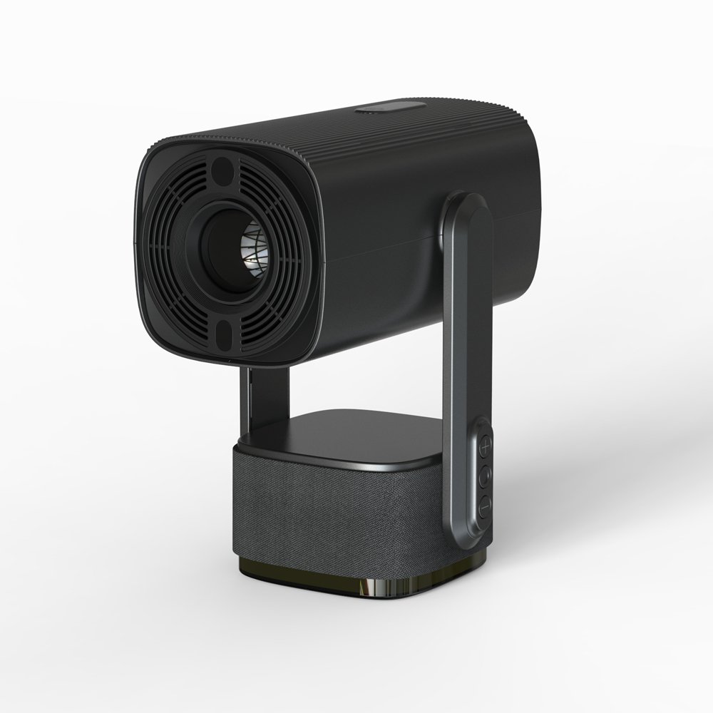 Mini Portable Android 11.0 System 5G WIFI Battery Support 1080p LCD Auto Focus Home Theater Outdoor Projector