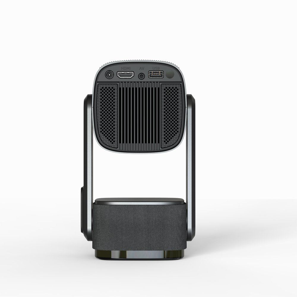 Mini Portable Android 11.0 System 5G WIFI Battery Support 1080p LCD Auto Focus Home Theater Outdoor Projector