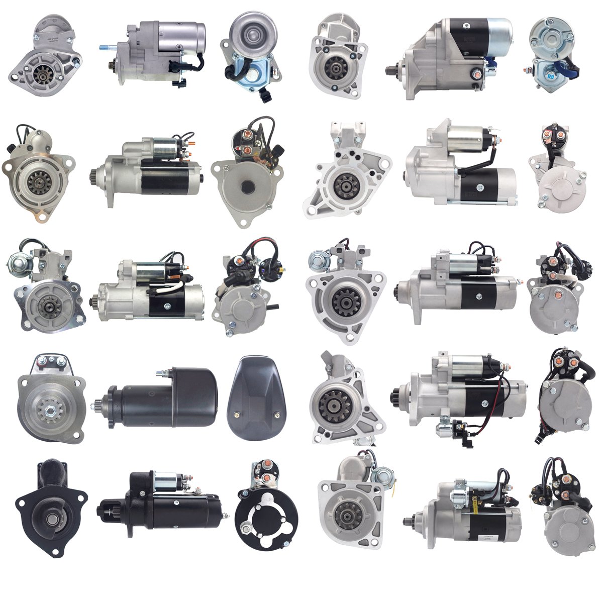 New 12V 24V 42MT Auto Starter Assembly 10461055 for Foton Truck & Car Excavator Diesel Engine