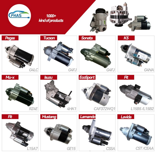 Car Starter Multiple Brands Including for Toyota for BMW Hyundai Audi Mazda Mitsubishi for Nissan Benz Suzuki Automotive Parts