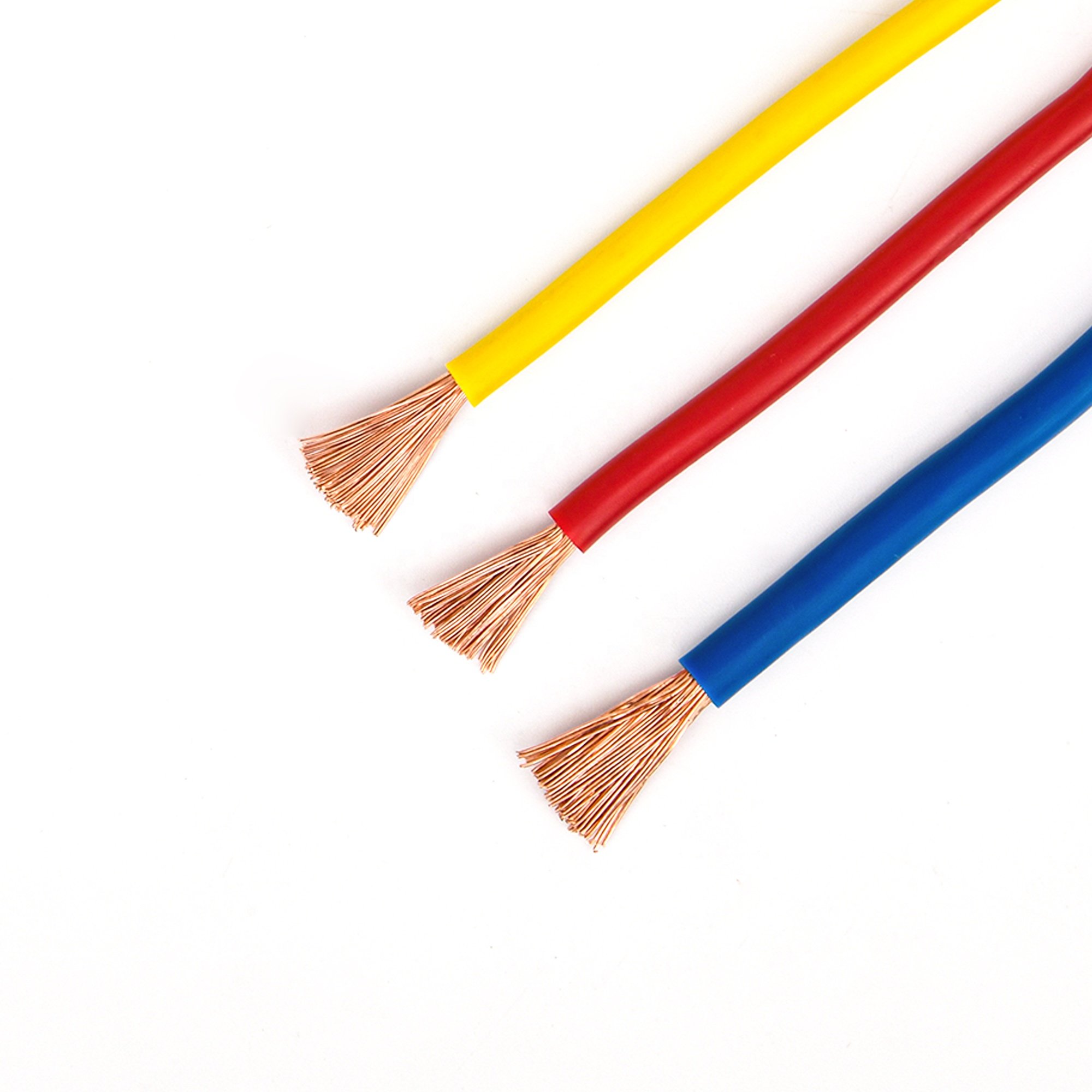 High Flexible 0.5mm 0.75mm 1mm 1.5mm 2.5mm 4mm 6mm Auto Electrical Systems Electrical Wire Cable Battery Cable