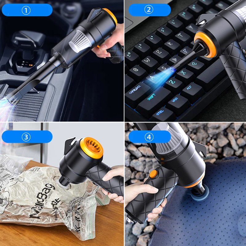 Portable Small Vacuum Cleaner for Multi Purpose Vehicles Small Household Pump Handheld Car Vacuum Cleaner