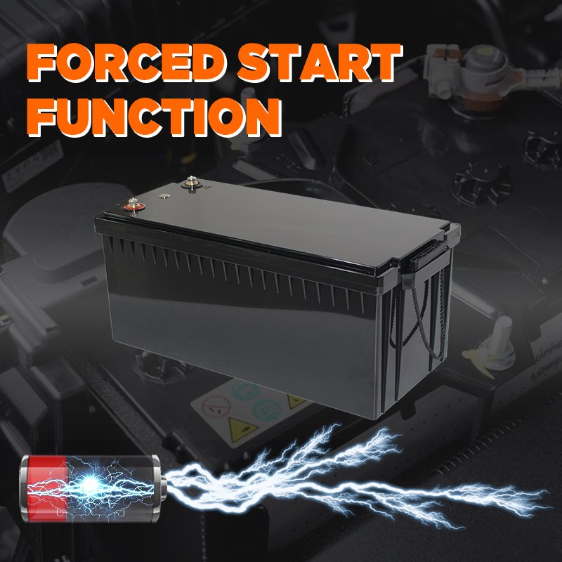 Wholesale Powerful 12V 25.6V 100Ah Lithium Ion Car Battery Jump Starter Lifepo4 Auto Battery for Cars in Spain