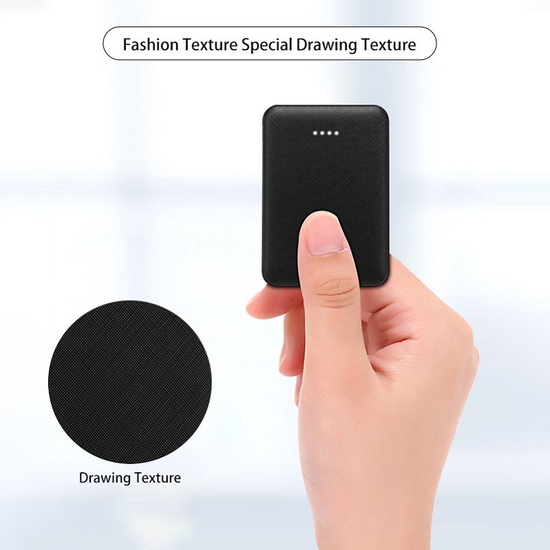 2025 Big logo Area Custom Branded Promotional Business Gifts for Merchandise Items Pocket Mini 5000mah Power Bank Support OEM