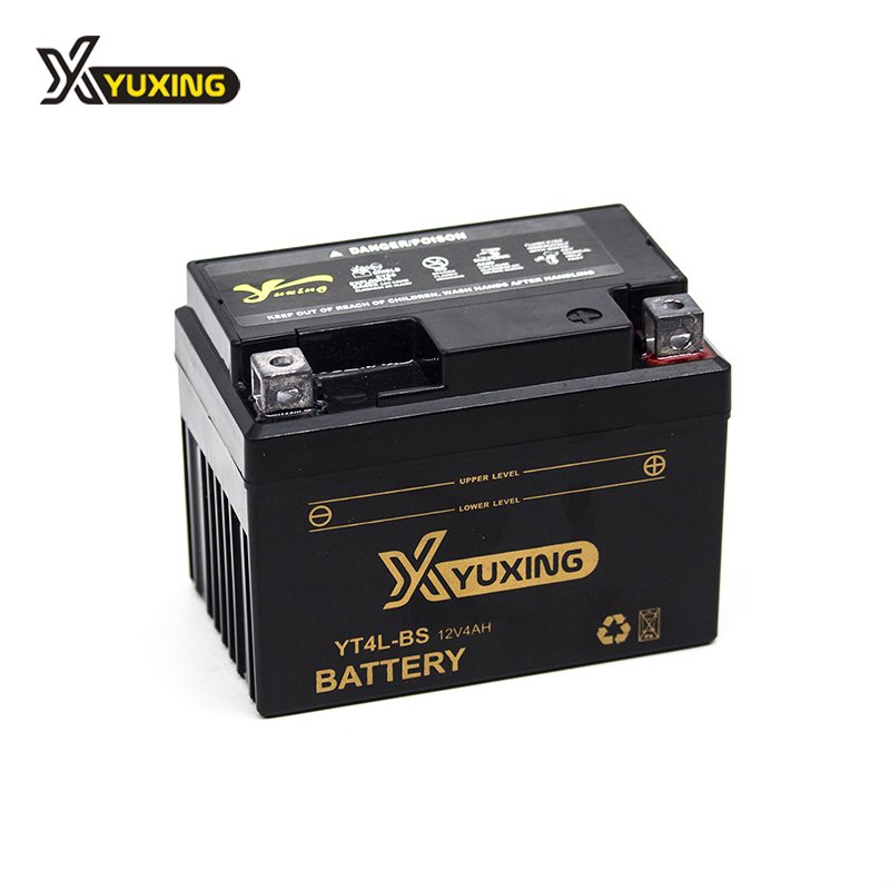 Wholesale High Quality Motorcycle Starting Lighting System Battery 12V 5ah Dry Battery for Universal Motorcycle