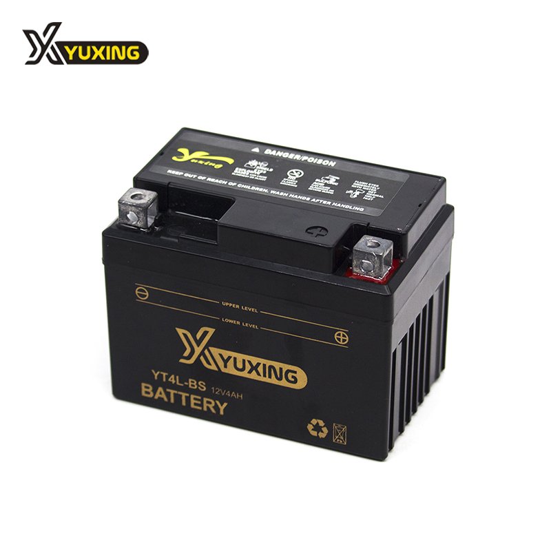 Wholesale High Quality Motorcycle Starting Lighting System Battery 12V 5ah Dry Battery for Universal Motorcycle
