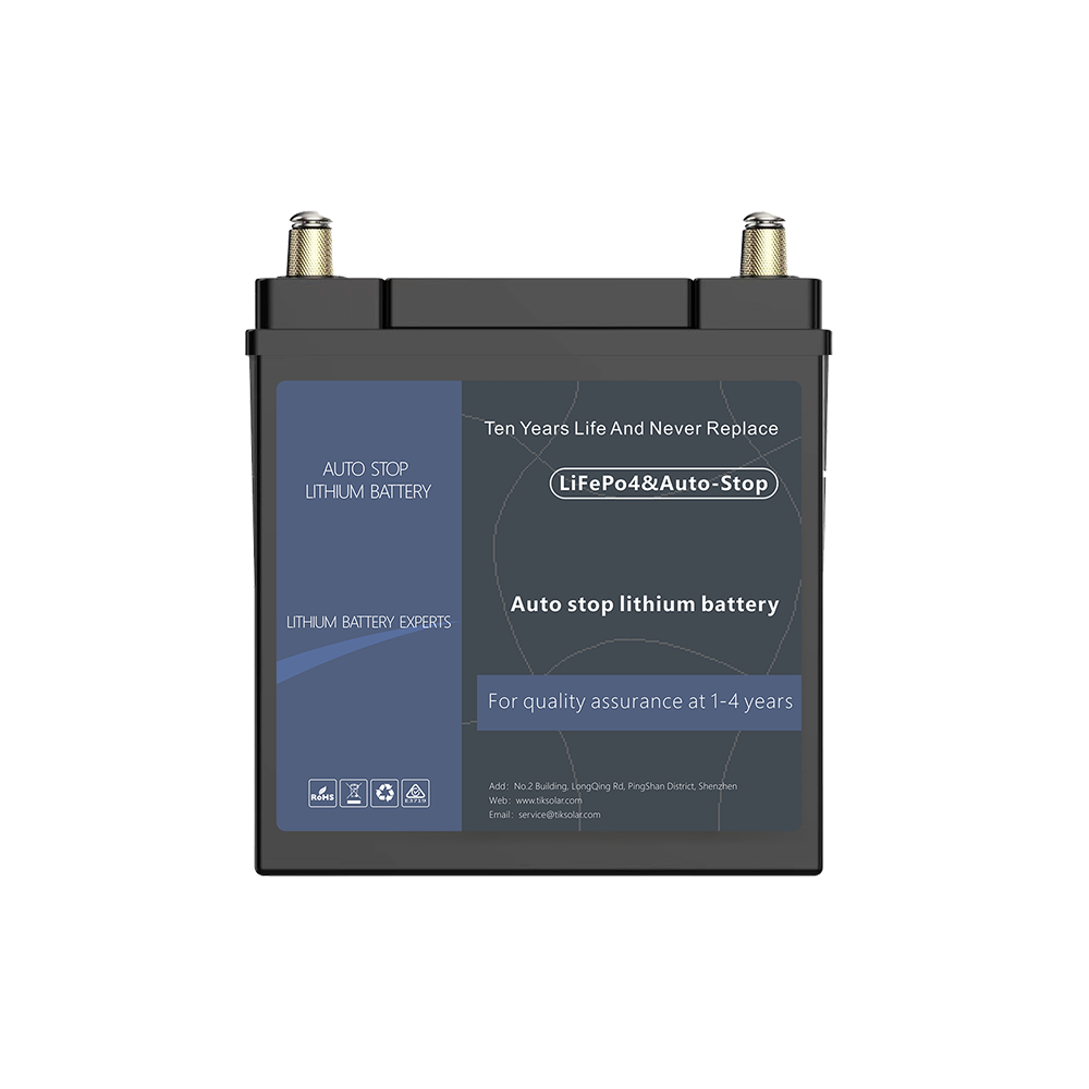 Deep Cycle Auto Starter Battery 12v 45ah 60ah 75ah 90ah 105ah 120ah 135ah Lifepo4 Car Start-Stop Lithium Battery