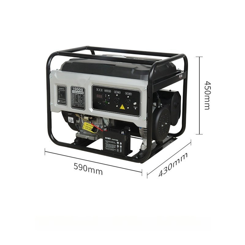 YHS Hot Sale 2kw 3kw 5kw Double Voltage 110V 220V 380V Open Gasoline Generators with Electric Starter