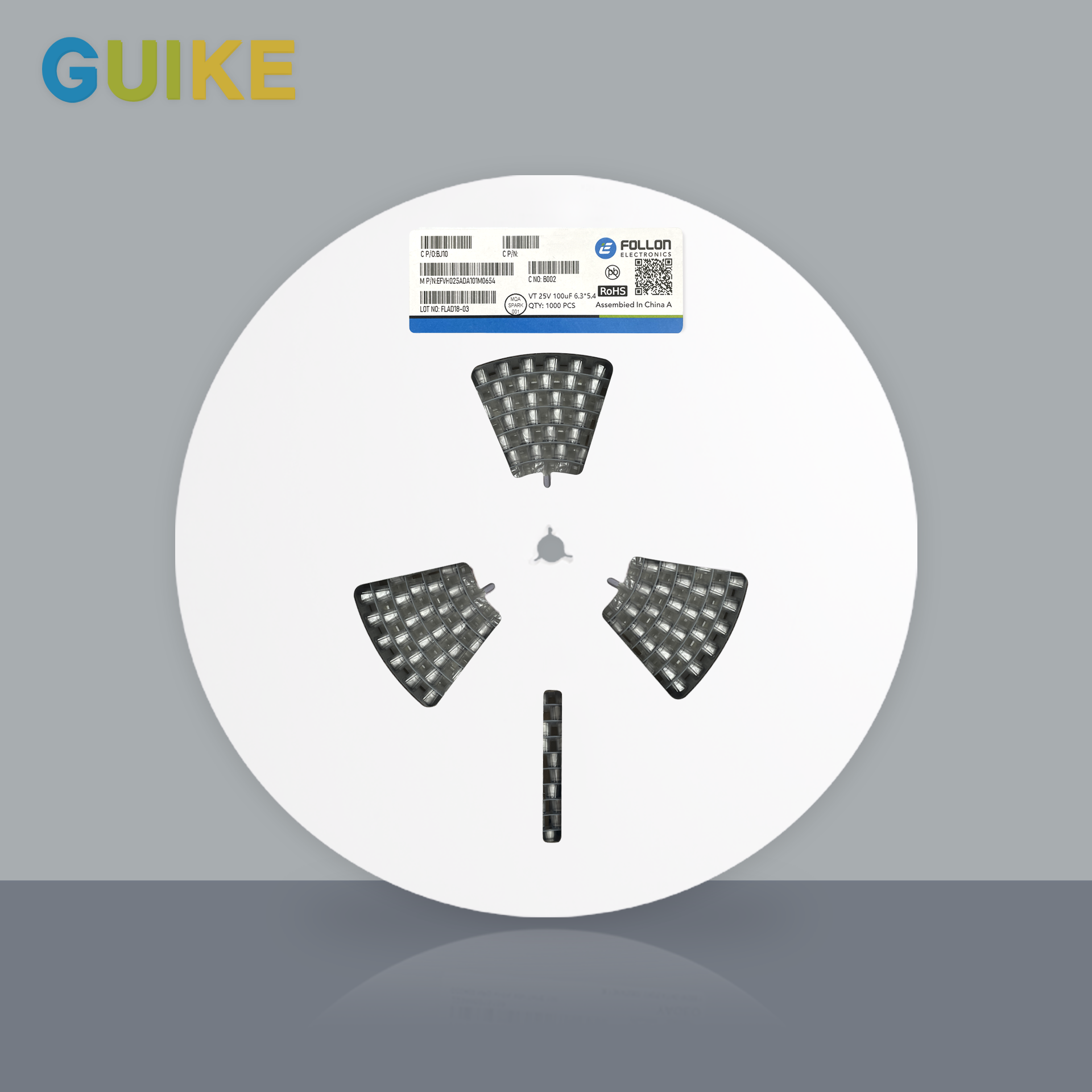 Car Starter Ultra MLCC Appliances Induction Heater Super Capacitor Chip Battery Ceramic B002 VT 25V 100uf 6.3*5.4 All Size 123