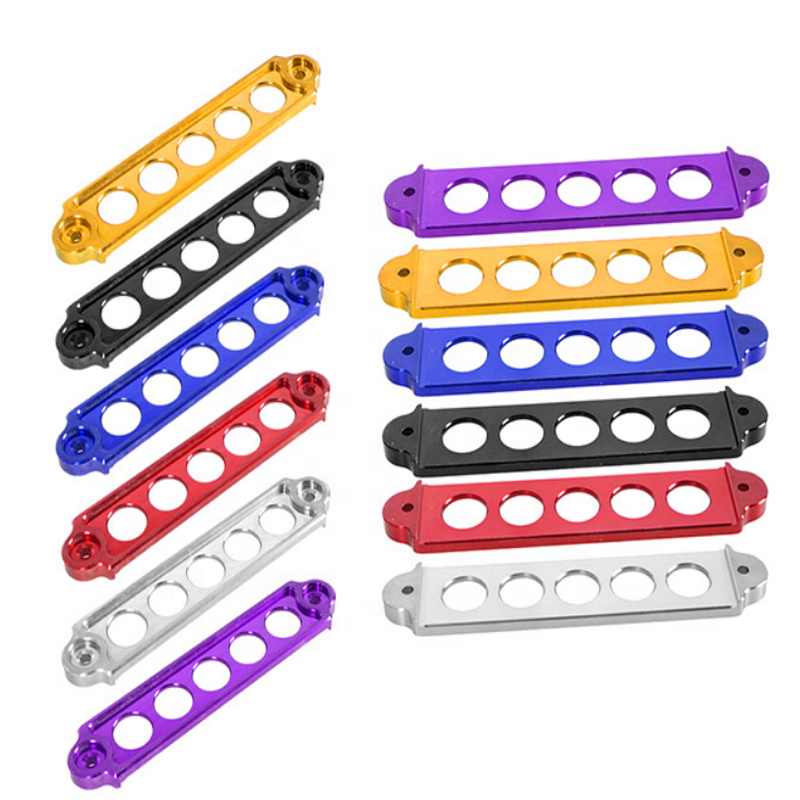 Auto Car Accessories Modification Battery Modification Bracket Aluminum Alloy Fixing Bracket Multiple Styles Clamp Holder
