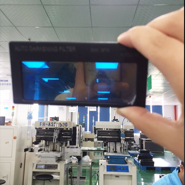 TRQ Factory Best Quality Auto Darkening Welding Filter Lens Darkening Welding Filter Lens Welding Filter Lens