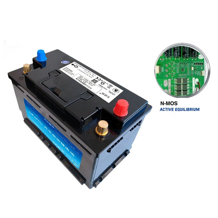 High Cycle Jump Start Battery 12v 100ah 150Ah 200ah Smart Solar Battery Lifepo4 Lithium Batterie Pack for Electric Power Systems