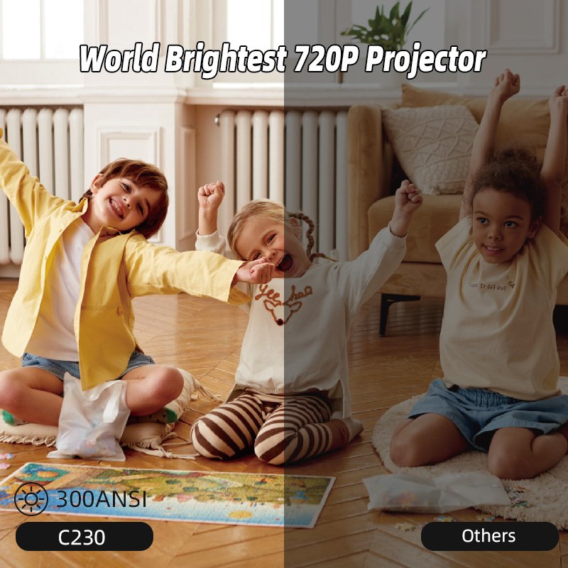 Beamer Mobile Theater Gaming LED Android Proyector Portable Smart Home Cinema Mini Projector 4k Video WiFi TV