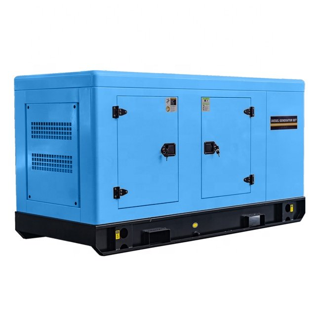 China 20kw 25kva 4 Cylinder 3 Phase Silent Power diesel Generator Silent Diesel Generator With Japanese Brand