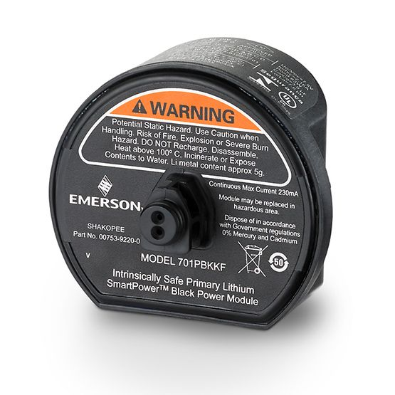 Intrinsically Safe Emerson Rosemounts SmartPower Module 701P 701PBKKF Adaptable Battery Excellent Quality