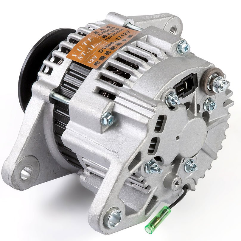 Hot Sale 123900-77210 Lr160-735b 112671 Lr160735 4d94e Car Alternator Generator 12v 60a for Yanmar Daewoo Hitachi Dh60-7