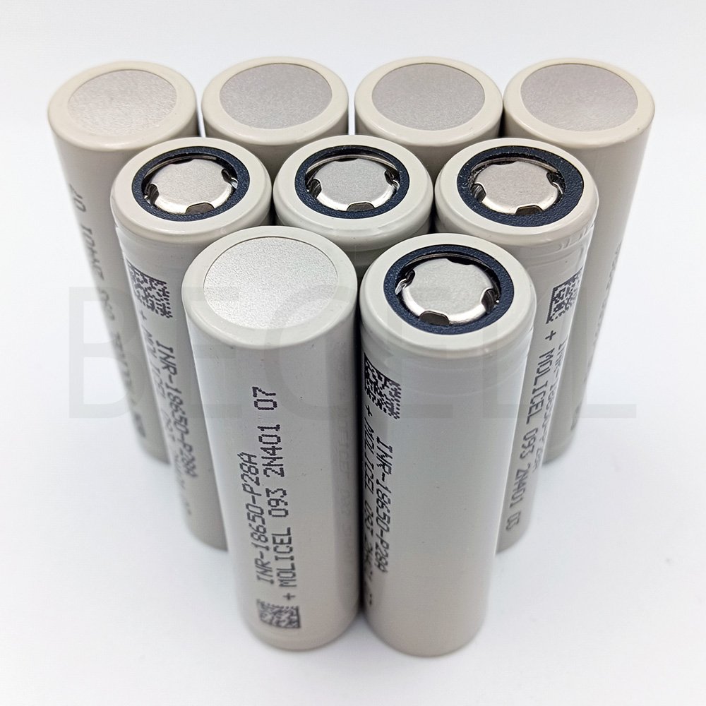 Molicel INR18650 P28A 3.6V 2800mAh 35A High Current Rechargeable Lithium Ion Battery for Taiwan Molicel Battery Cell