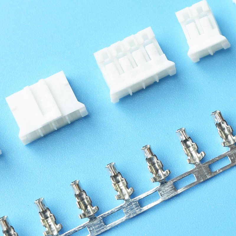 2 3 4 6 8 Pin Crimp Connectivity Jst Terminal Connector with Plastic Shell