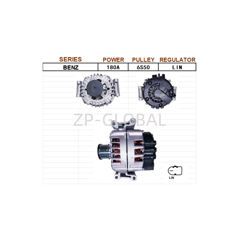Ac Alternator Regulator 12v A0009063622 for Mercedes Benz C350/E300/E350