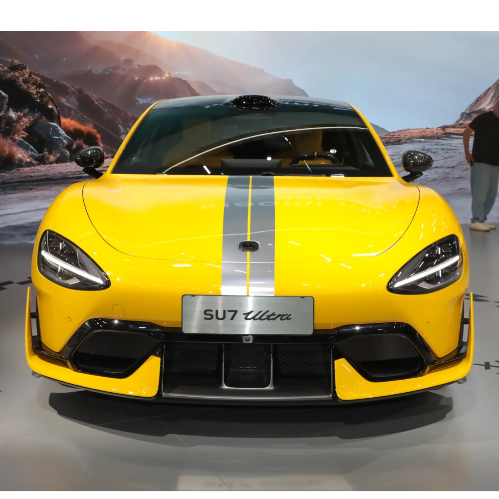 2025 Xiao-mi SU7 Ultra High-Performance Supercar 0-100m 1.98s 93.7kWh Battery 1770N.m Torque 350km/h Max Speed 630km Range NEV
