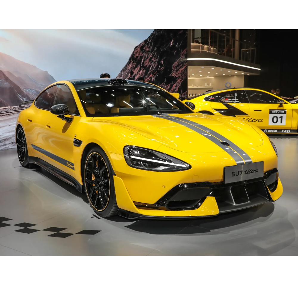 2025 Xiao-mi SU7 Ultra High-Performance Supercar 0-100m 1.98s 93.7kWh Battery 1770N.m Torque 350km/h Max Speed 630km Range NEV