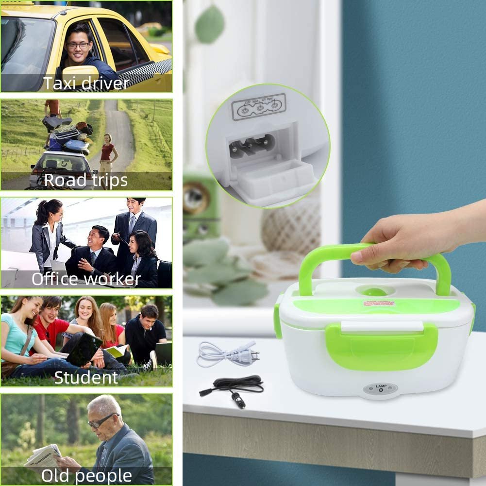 Chic Lunch Warmer Electric Heating Design Lunch Box Heated Electric Heating Cooling Lunch Box