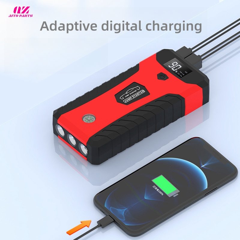 Wholesale Emergency Car Starting Power Bank Power Outdoor Rescue Led Light Truck Ignition Starter