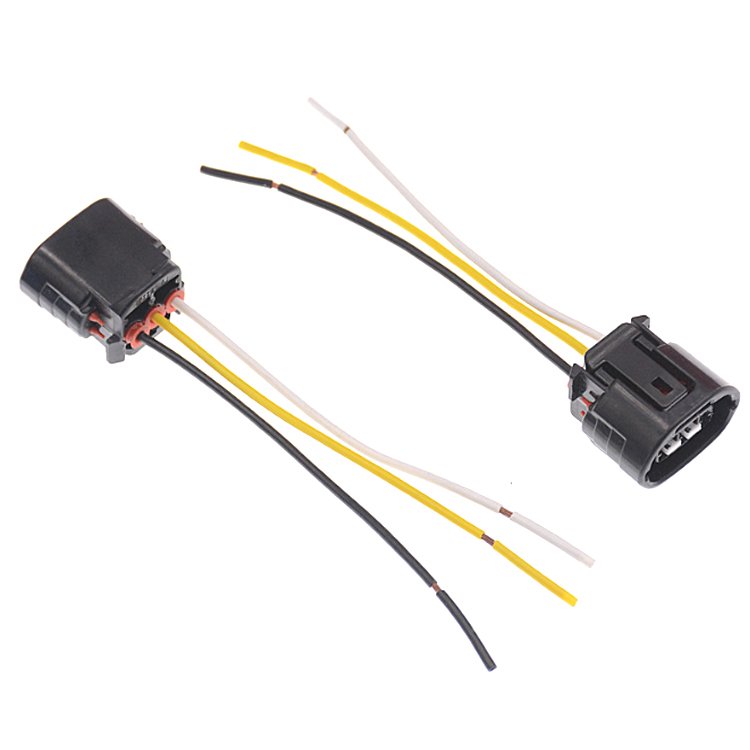 3 Pin Female Generator Alternator Regulator Connectors Plug Electrical Wire Cables for EX35 G35 Cars 6189-0443 90980-11349