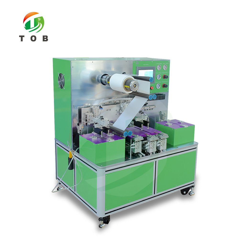 TOB Semi-auto Lithium Pouch Cell Battery Stacking Machine