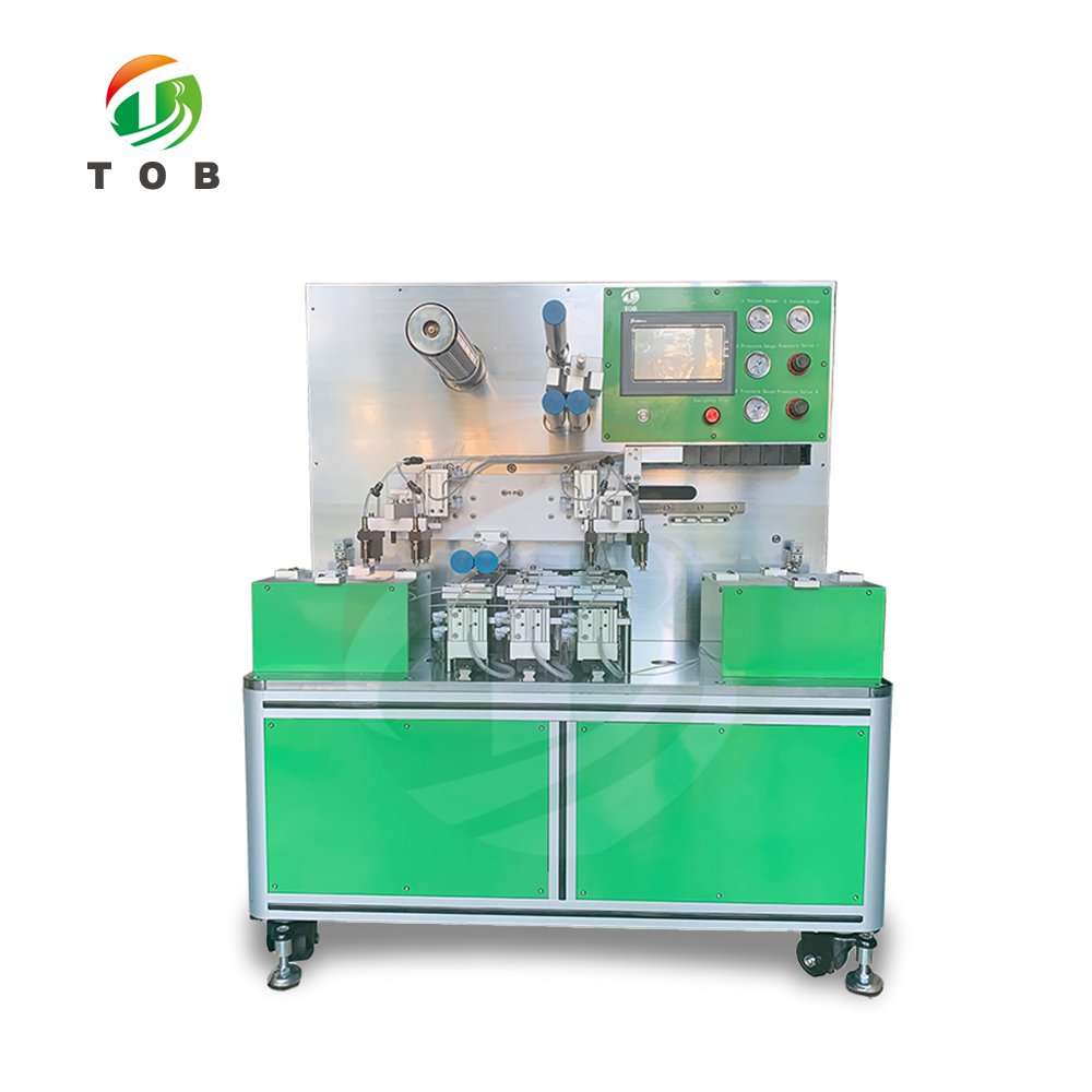 TOB Semi-auto Lithium Pouch Cell Battery Stacking Machine