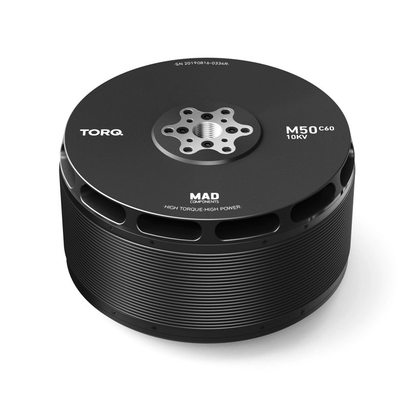 MAD M50C60 PRO IPE 25kw 10kv Brushless Motor for Manned Drone E-VTOL