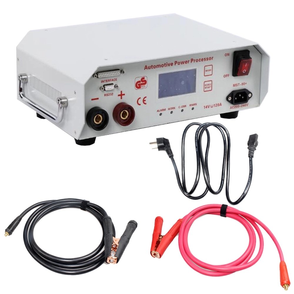 Factory Price Mst90 Auto Car Battery Charger MST 90+ 14V/120 Auto Car ECU Programming/coding Voltage Stabilizer
