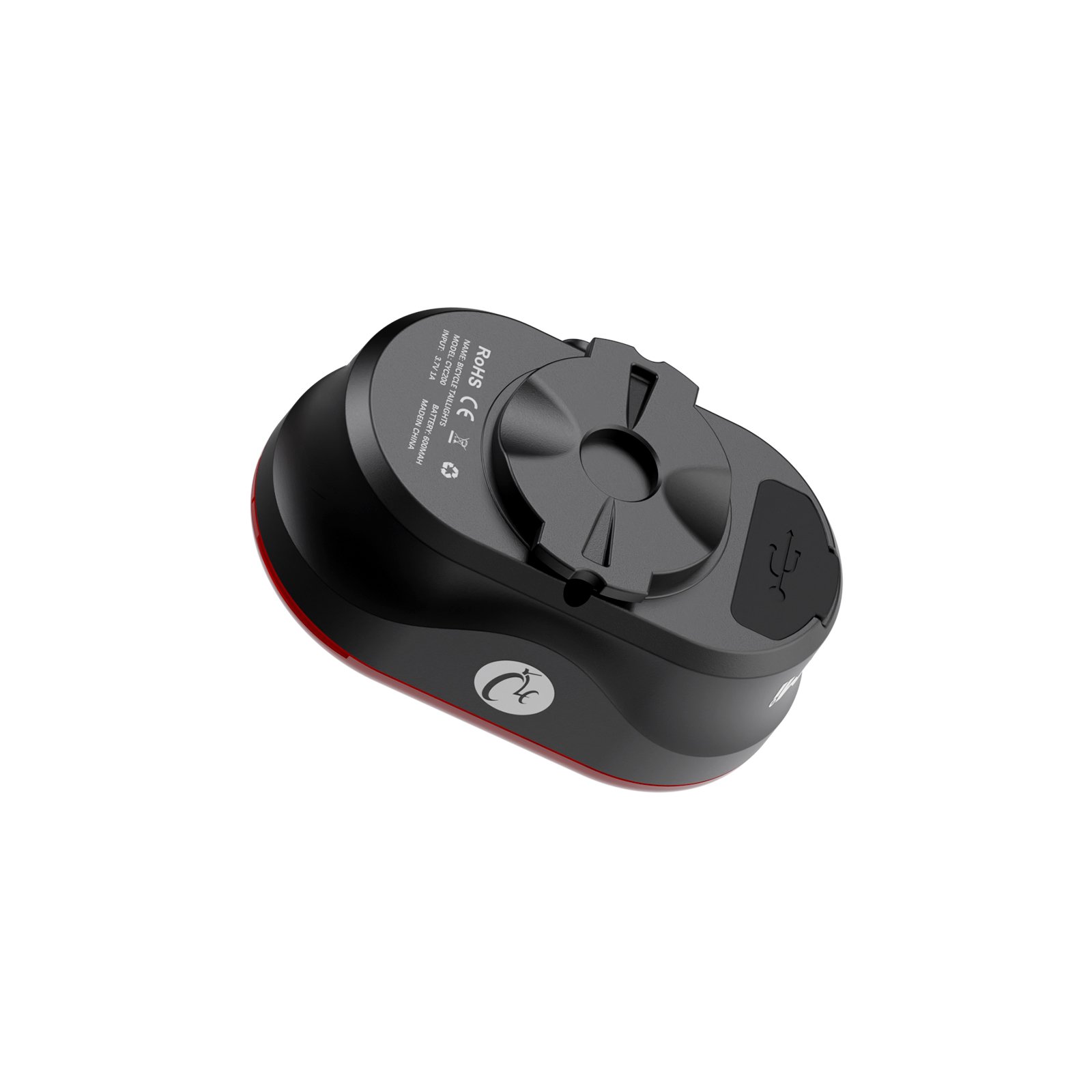 CYCLAMI New Bicycle Smart Brake Tail Light MTB Road Bike Auto Brake Sensing Light IPX6 Waterproof LED Warning Rear Lamp