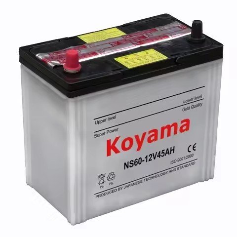 Factory Quick Starter Car Battery 12v45Ah Dry-Charged Auto Battery for JIS/DIN Truck/Boat Rechargeable Lead-Acid Batteries OEM