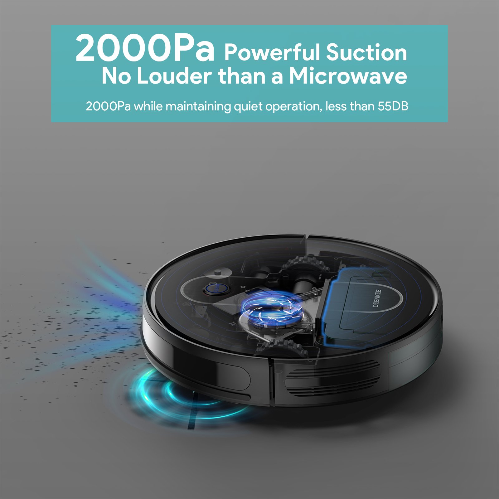 Deenkee DK600 Max Auto Rechargeable Smart Clean Automatic Free Shipping Wet and Dry Floor Robot Vacuum Cleaner With Remote