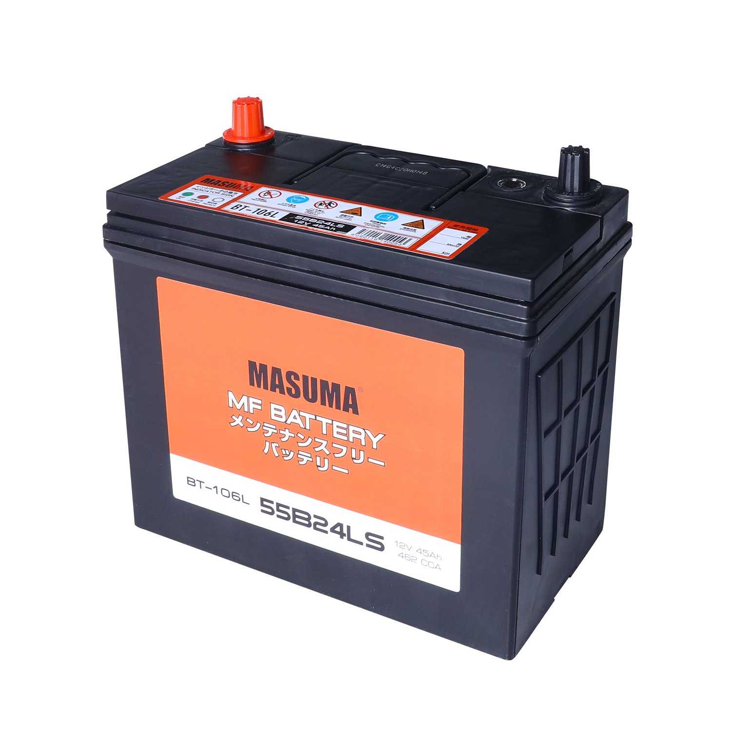 BT-106L MASUMA Battery Lithium 12v 45ah for Auto Universal Battery