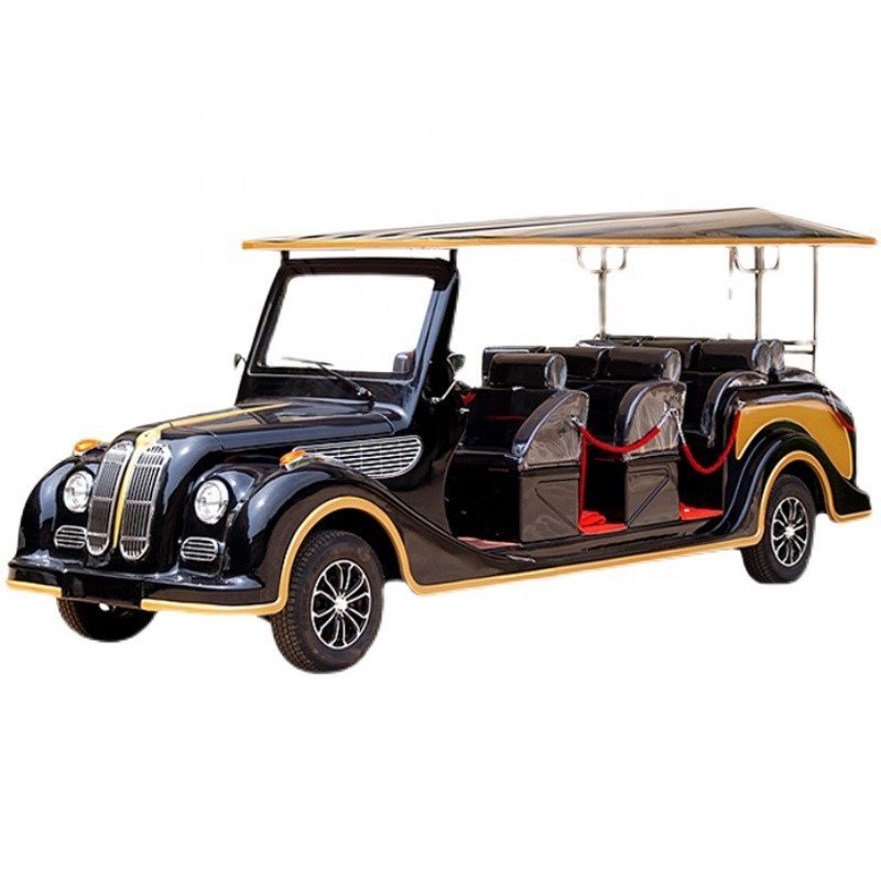 2024 NEW Tourism 8 Seater Classic Electric Vintage Car