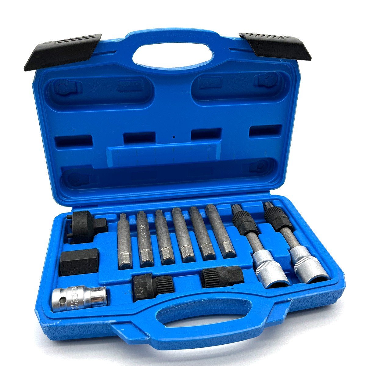 13pc Pulley Removal Wrench, Generator Belt Pulley Removal Hand Tools and Assembly Car Alternator Pulley Removal Tool