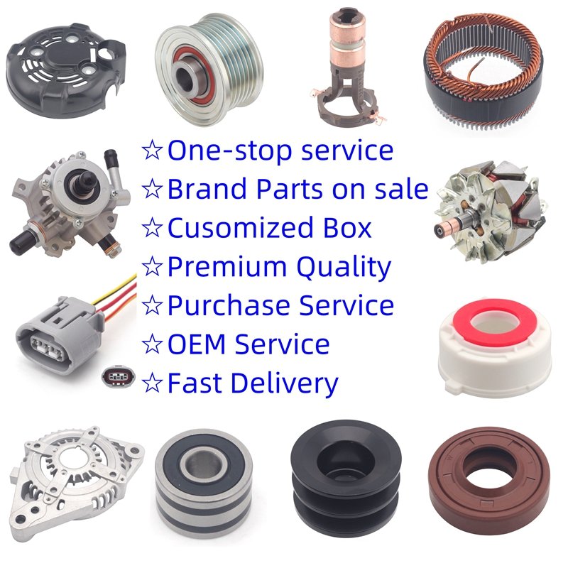 Manufacturer's New 12V 24V Car Alternator Compatible Toyota Isuzu Nissan Ford Hyundai Hond VW More Including Suzuki Kia