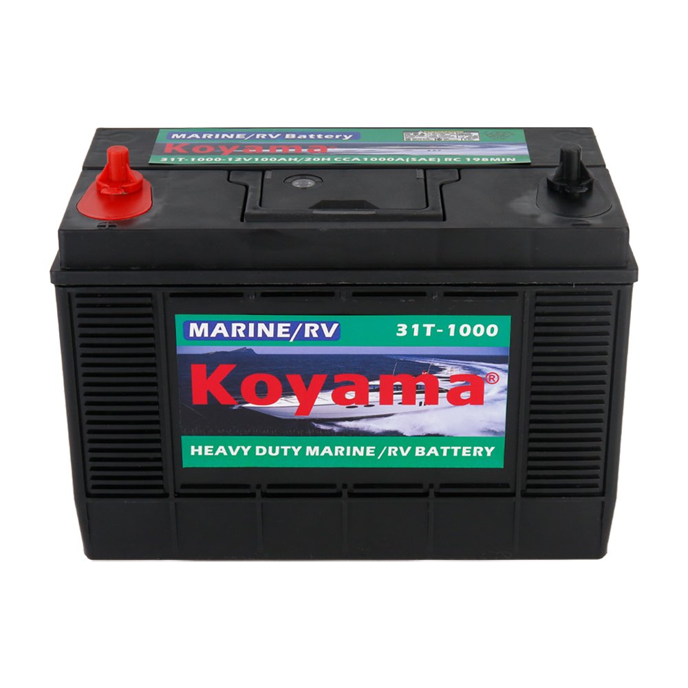 Hot Sales Rechargeable Auto Battery 12V 100Ah Maintenance Free Car Starting Battery for Pickup/Truck/Marine RV