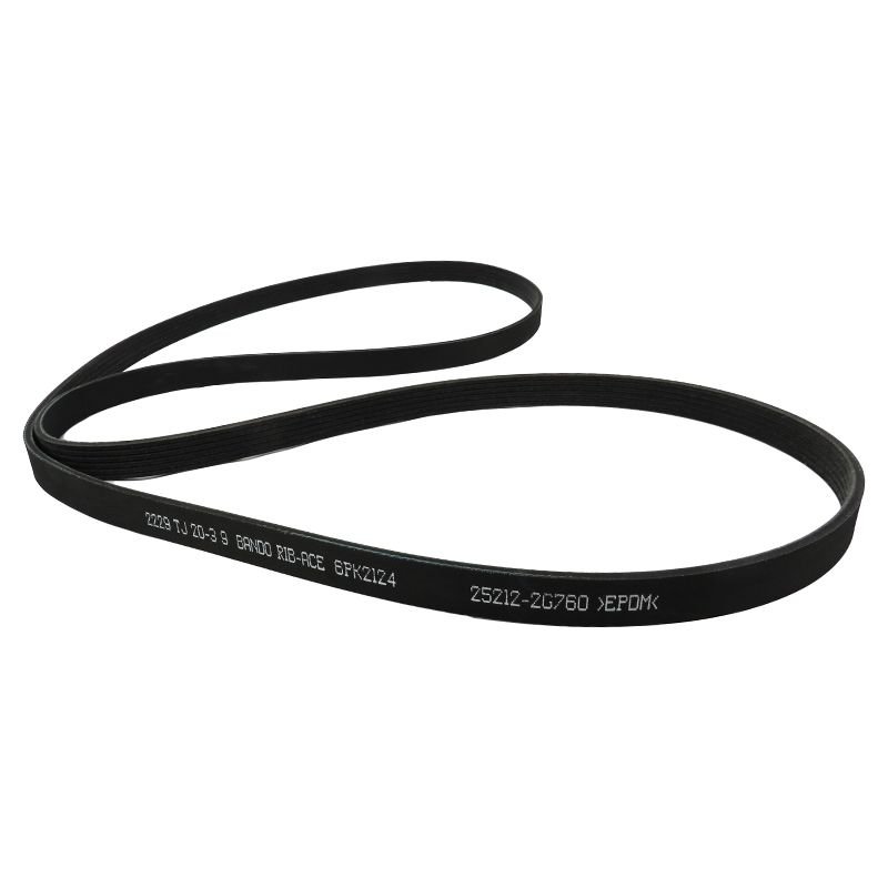 Korean Auto Parts 25212-2g760 252122g760 Belt Suitable for hyundai Santa Fe Sonata Kia Sorento v Ribbed Belt