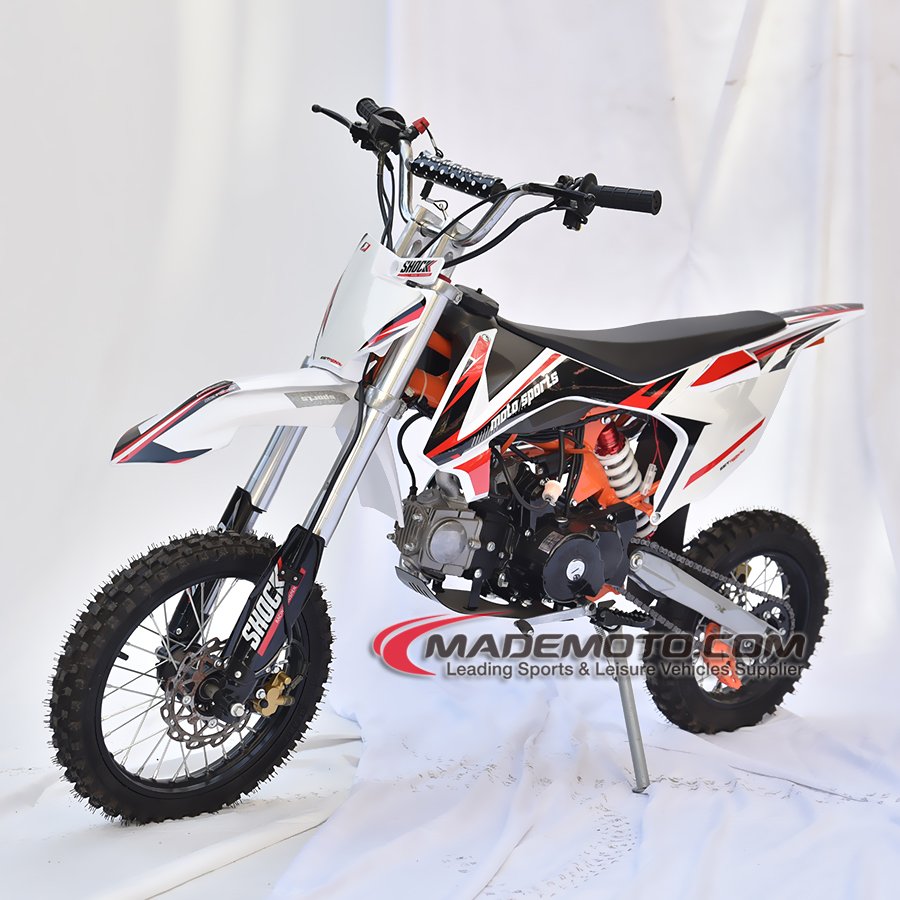 125cc Motorcycle On-Road and Off-Road Adventures for 15-Year-Old Boys 110cc 4 Stroke Off Road Dirt Bike
